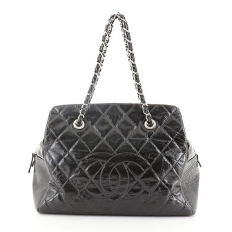 Chanel Grand Timeless Shopping Tote Quilted Glazed Calfskin Large