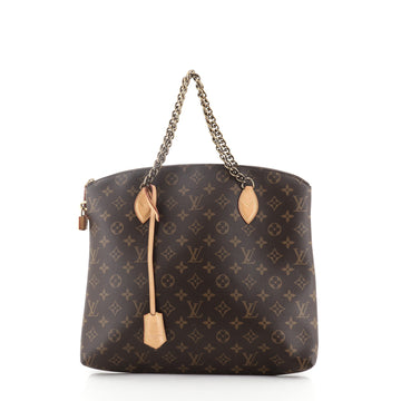 Louis Vuitton Lockit Chain Handbag Monogram Canvas