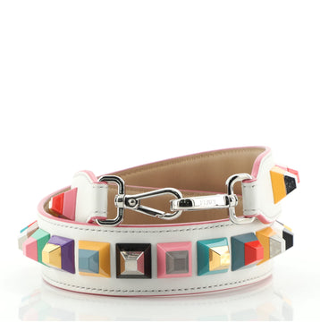 Fendi Strap You Shoulder Strap Studded Leather