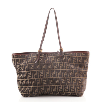 Fendi Belted Tote Zucca Velvet Large