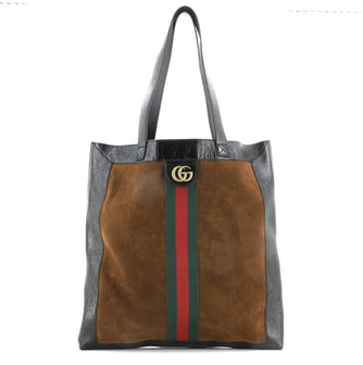 Gucci Ophidia Soft Open Tote Suede Large