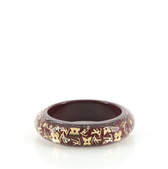 Louis Vuitton Inclusion Bangle Bracelet Resin GM