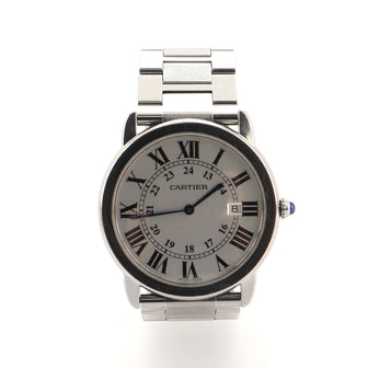 Cartier Ronde Solo de Cartier Quartz Watch Watch Stainless Steel 36