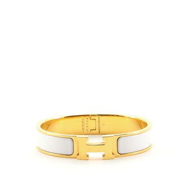 Hermes Clic H Bracelet Enamel Narrow