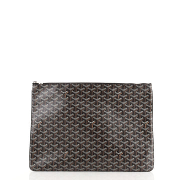 Goyard Senat Zip Pouch Coated Canvas GM