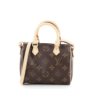 Louis Vuitton Speedy Bandouliere Bag Monogram Canvas Nano