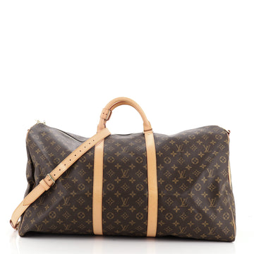 Louis Vuitton Keepall Bandouliere Bag Monogram Canvas 60