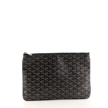 Goyard Senat Zip Pouch Coated Canvas MM