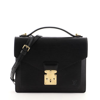 Louis Vuitton Monceau Handbag Epi Leather