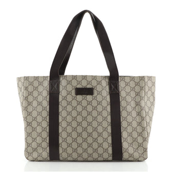 Gucci Open Tote GG Canvas Medium