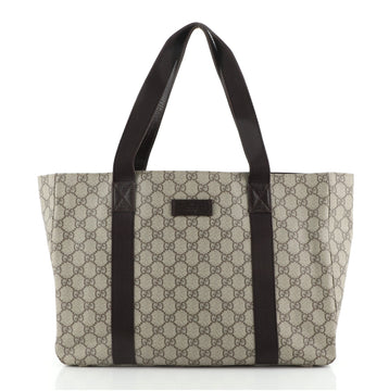 Gucci Open Tote GG Canvas Medium