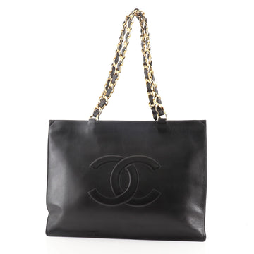 Chanel Vintage CC Chain Tote Lambskin XL