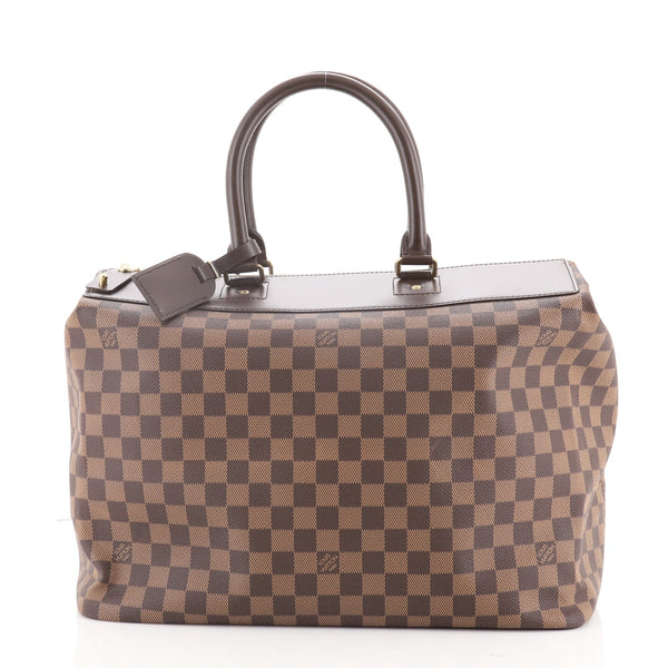 Louis Vuitton Damier Ebene Greenwich GM Soft Luggage Travel Bag