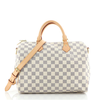 Louis Vuitton Speedy Bandouliere Bag Damier 30