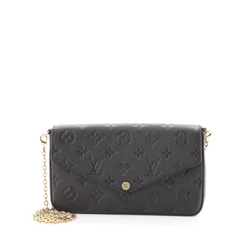 Louis Vuitton Felicie Pochette Monogram Empreinte Leather
