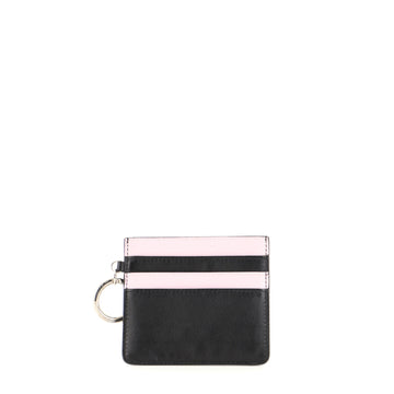 Christian Dior Keychain Card Holder Leather