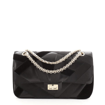 Chanel Reissue 2.55 Flap Bag Lambskin with Ribbon Patchwork 225