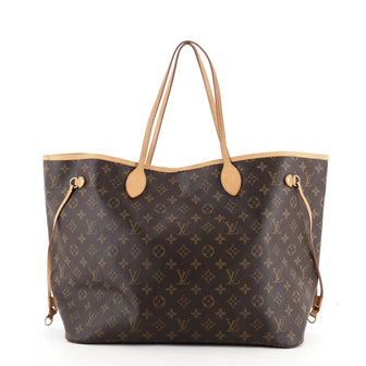 Louis Vuitton Neverfull Tote Monogram Canvas GM