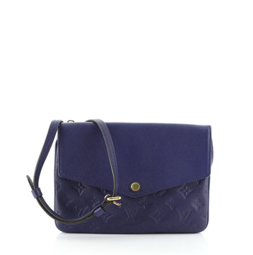 Louis Vuitton Twice Handbag Monogram Empreinte Leather