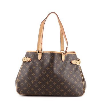 Louis Vuitton Batignolles Handbag Monogram Canvas Horizontal