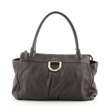 Gucci D Ring Tote Guccissima Leather Large