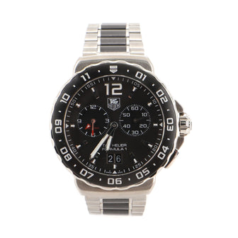 Formula 1 Chronograph Quartz Watch Stainless Steel and Ceramic 42
