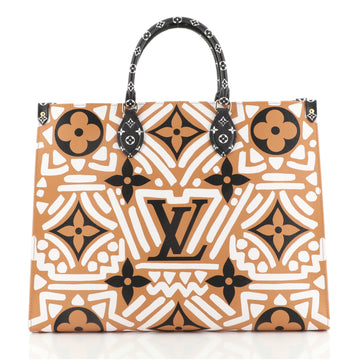 Louis Vuitton OnTheGo Tote Limited Edition Crafty Monogram Giant GM