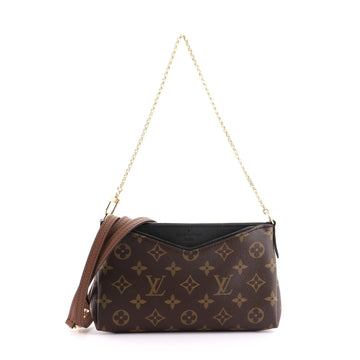 Louis Vuitton Pallas Clutch Monogram Canvas
