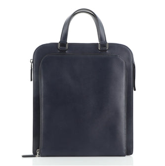 Prada Travel Briefcase Saffiano Leather Tall