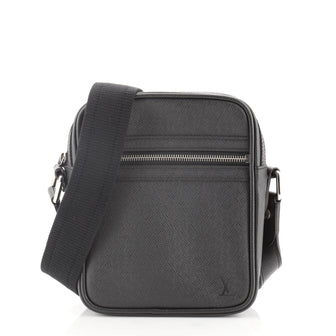 Louis Vuitton Dimitri Messenger Bag Taiga Leather Small