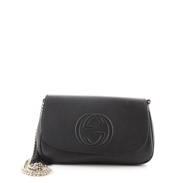 Gucci Soho Chain Crossbody Bag Leather Medium
