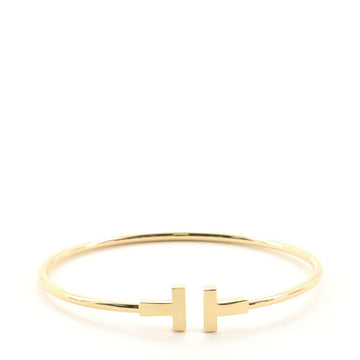 Tiffany & Co. T Wire 18K Yellow Gold Narrow Bracelet