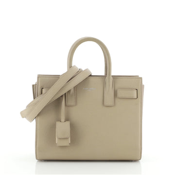 Saint Laurent Sac de Jour Bag Leather Nano