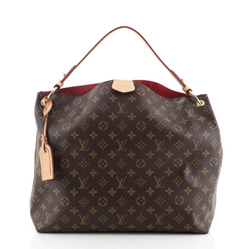 Louis Vuitton Graceful Handbag Monogram Canvas MM