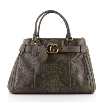 Gucci GG Running Tote Python Large