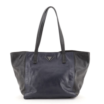 Prada Open Tote Soft Calf East West
