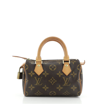 Louis Vuitton Speedy Mini HL Handbag Monogram Canvas