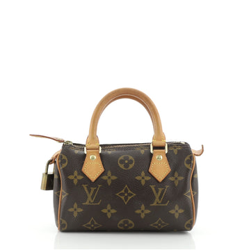 Louis Vuitton Speedy Mini HL Handbag Monogram Canvas