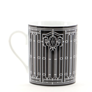 Hermes Mug Printed Porcelain