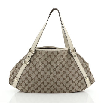 Gucci Abbey Shoulder Bag GG Canvas Medium