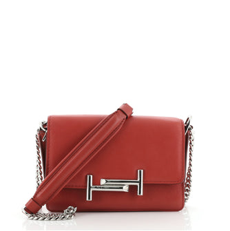Tod's Double T Crossbody Bag Leather Mini