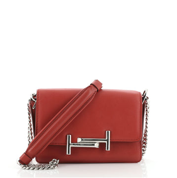 Tod's Double T Crossbody Bag Leather Mini
