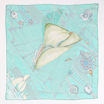 Hermes Tuiga Scarf Printed Silk	90