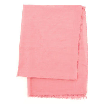 Louis Vuitton Monogram Scarf Cashmere Blend