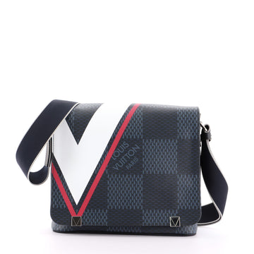 Louis Vuitton District NM Messenger Bag Regatta Damier Cobalt PM