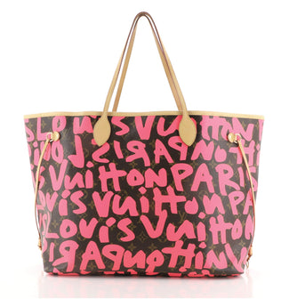 Louis Vuitton Neverfull Tote Limited Edition Monogram Graffiti GM