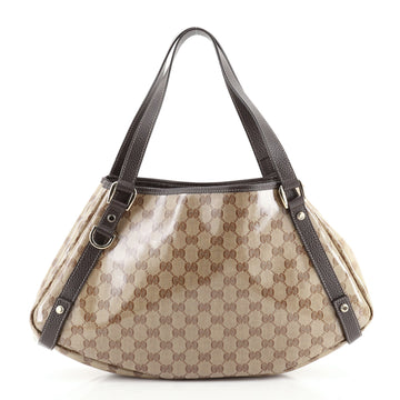 Gucci Abbey Shoulder Bag GG Coated Canvas Medium