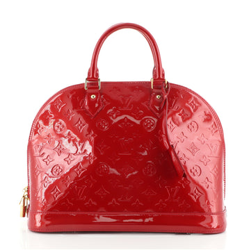 Louis Vuitton Alma Handbag Monogram Vernis PM