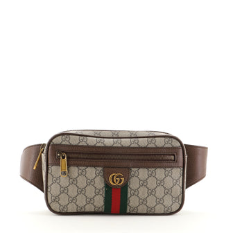 Gucci Ophidia Belt Bag GG Coated Canvas Medium