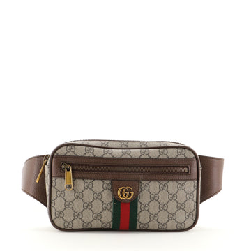 Gucci Ophidia Belt Bag GG Coated Canvas Medium